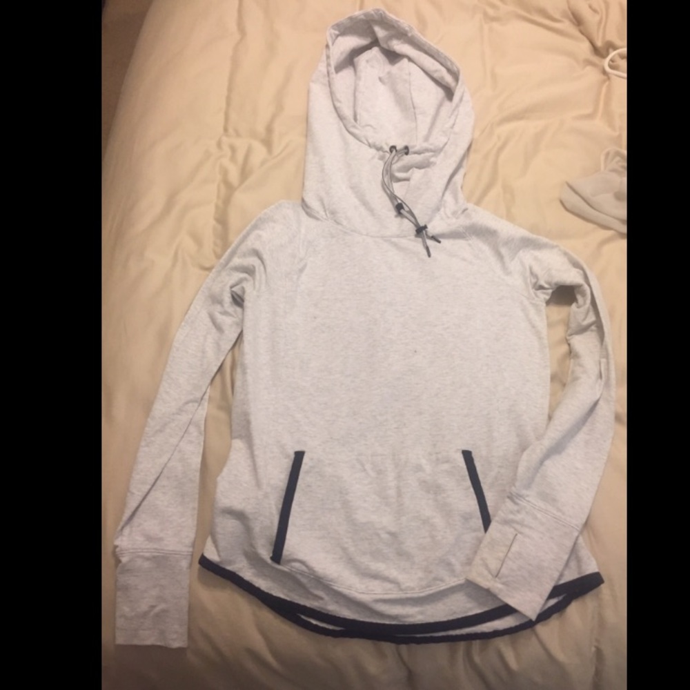 Athleta hoodie, white